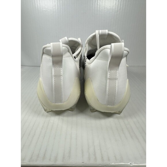 Size 13.5 Mens Adidas Adizero Molded Football Cleats White Black GX4049 NEW - Picture 5 of 8